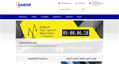Desktop Screenshot of gabor.com.pl